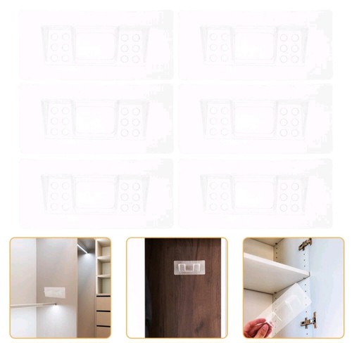 6pcs plastic shelf - 6pcs,