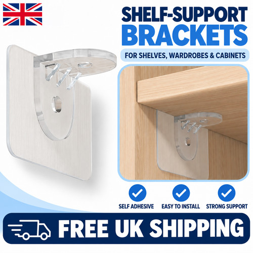 10pcs shelf support brackets - 4,