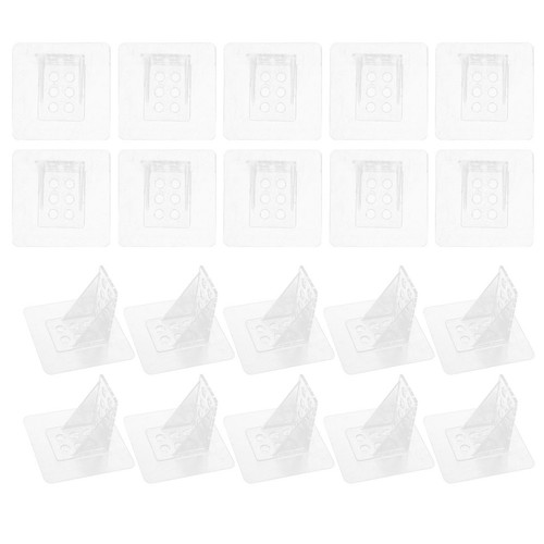 30pcs clear self adhesive - 30pcs,