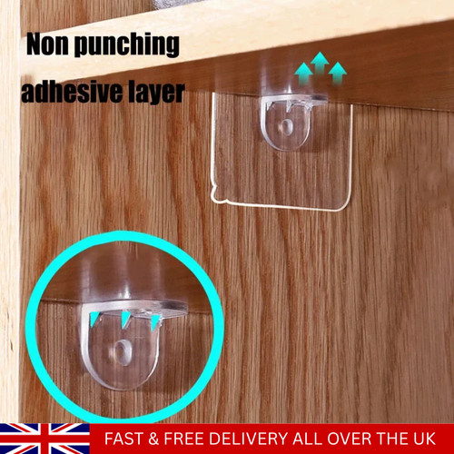 Pack clear adhesive shelf - adhesive,