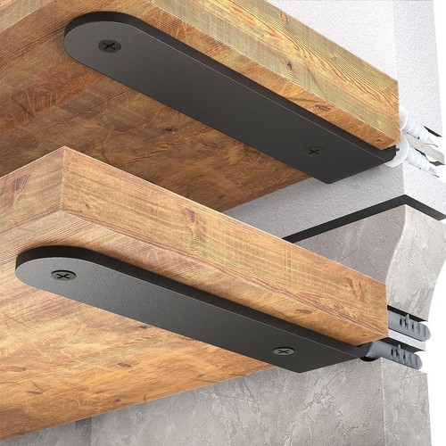 Pack floating shelf brackets - 4,