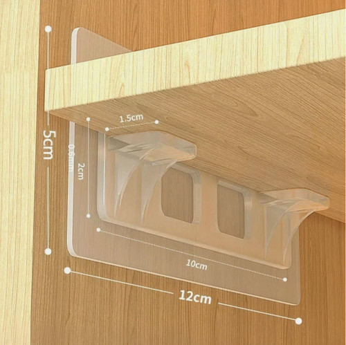 Drill wall shelf brackets - drill,