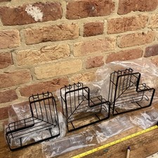 Black Bathroom Shelving  x3