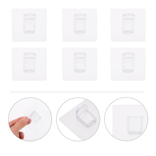 24pcs adhesive shelf brackets - adhesive,