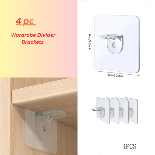 Pcs shelf support brackets - 4,