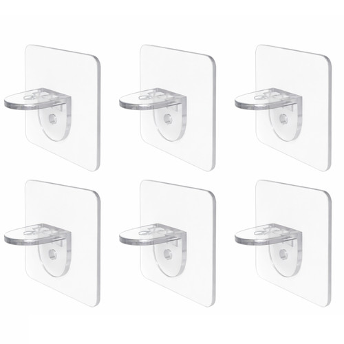 Pack clear adhesive shelf - 6/10,