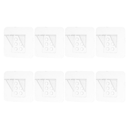 Transparent plastic shelf - transparent,